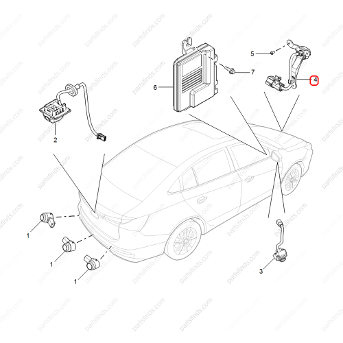 MG Camera OEM 11340834 FOR  MG5