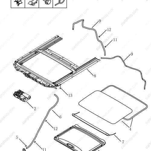 GEELY Clamp OEM Q671B14F6 FOR  GC6