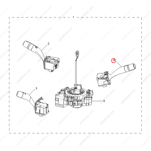 MG Wiper switch OEM 10990211 FOR  MG6