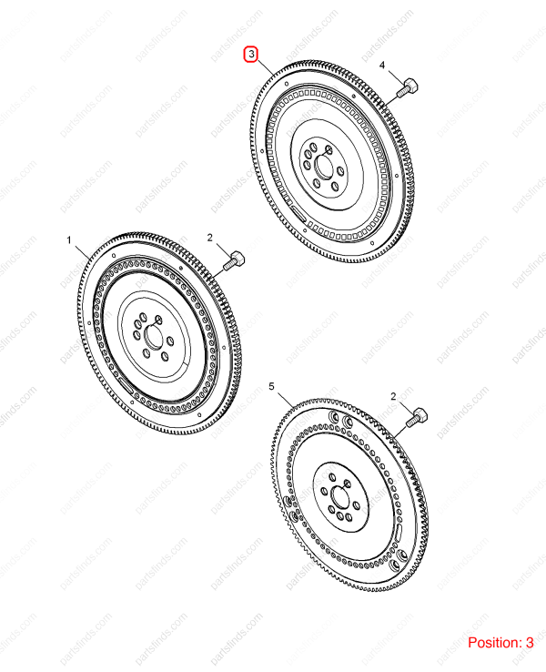 MG Flywheel OEM 10084142 FOR MG550 MG6