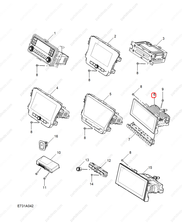 MG Multimedia player OEM 11290489 FOR  MG5