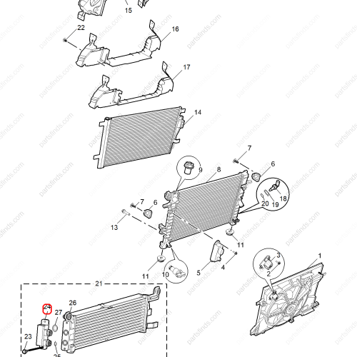 MG Transmission thermostat OEM 10650779 FOR  MG ZS