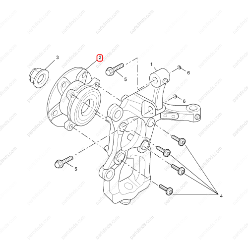 MG Wheel bearing OEM 10094077 FOR  MG HS RX5 MG GS