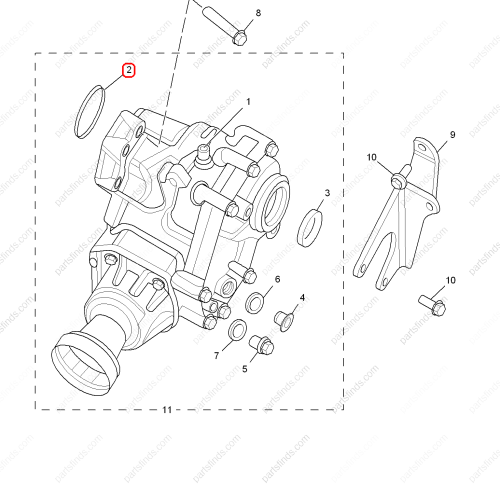 MG O-Ring OEM 10150228 FOR  MG HS RX5 MG GS