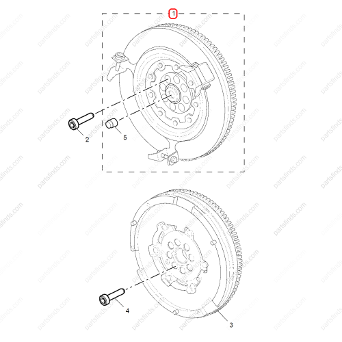 MG Flywheel OEM 24283757 FOR  MG6 RX5