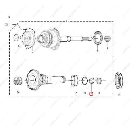 MG Transmission oil seal OEM 24255095 FOR  MG5 MG HS MG GT