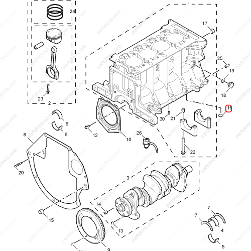 MG O-Ring OEM RIN200011 FOR  MG ZS MG350 MG3 MG5 MG GT MG3 Xross