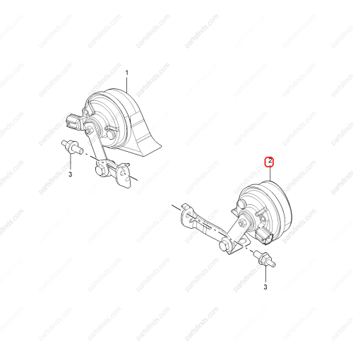 MG Horn OEM 10718886 FOR  MG5