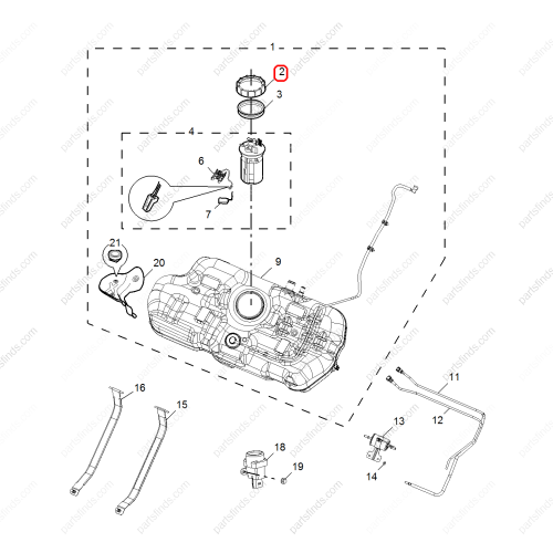 MG Fuel pump seal cover OEM 30000202 FOR  MG550 MG350 MG6 MG3 MG5 MG3 Xross