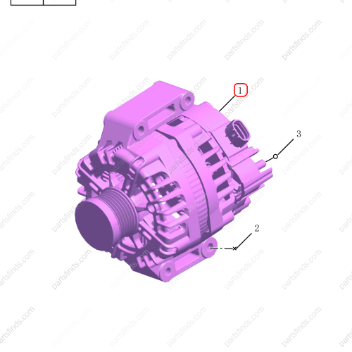 GEELY Generator OEM 2040001500 / 1016054018 FOR  Emgrand X7 Sport