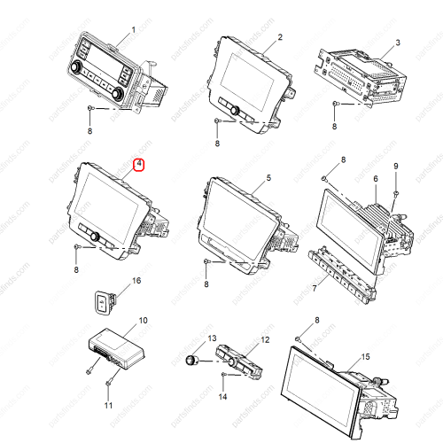 MG Multimedia player OEM 10772800 FOR  MG5