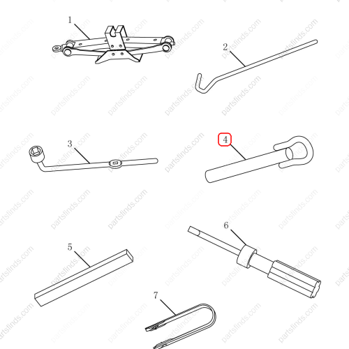 GEELY Trailer hook OEM 9010001200 / 1068030067 FOR  Emgrand GT