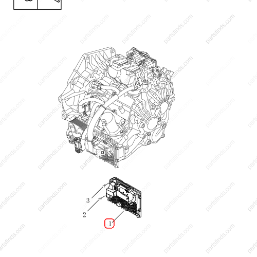 GEELY Transmission Control Unit OEM 3055523200 / 5501676366 FOR  Coolray