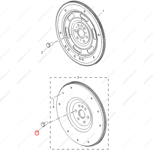 MG Flywheel screws OEM 99000076 FOR  MG ZS MG350 MG3 MG5 MG GT MG3 Xross