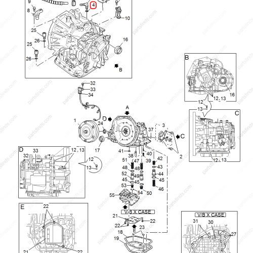 MG O-Ring OEM 10034217 FOR  MG ZS RX8 MG350 MG5