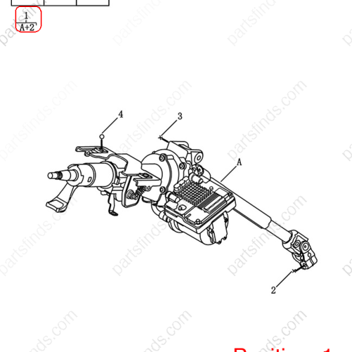 GEELY Steering column OEM 4030032200 / 8889790121 FOR  Coolray