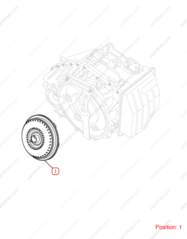 GEELY Hydraulic torque converter OEM 3047502100 / 8889729496 FOR Emgrand GT Emgrand X7 Sport