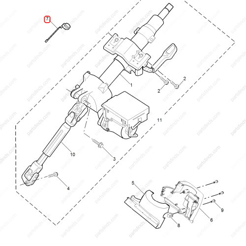 MG Key induction coil OEM 10097593 FOR