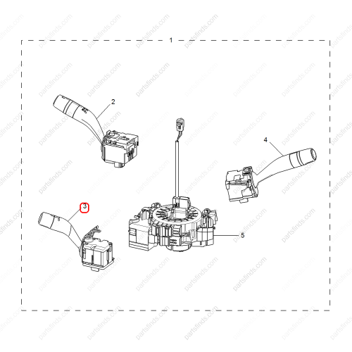 MG Cruise control switch OEM 10990302 FOR  MG6