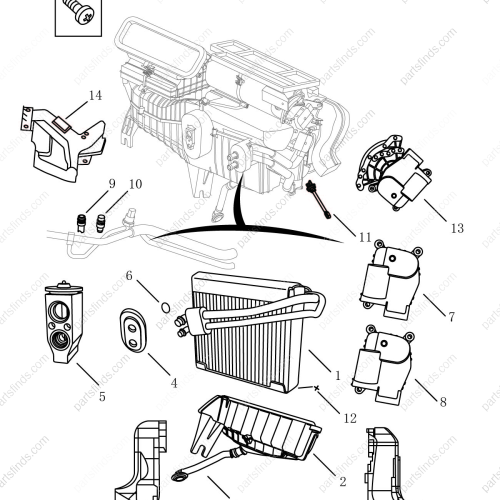 GEELY Air conditioning duct OEM 8020004200 / 1016019167 FOR  Emgrand X7 Sport