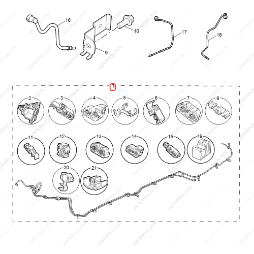 MG Fuel Feed Hose OEM 10618590 FOR  MG HS