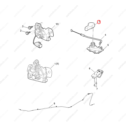 MG Hood switch OEM 10529902 FOR  MG HS