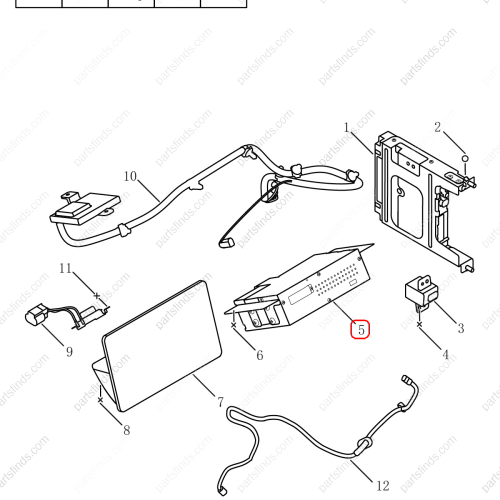 GEELY Multimedia control unit OEM 7079038900 / 8891082839 FOR  Coolray