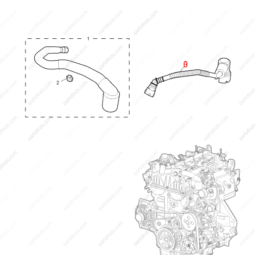 MG Ventilation duct OEM 10670697 FOR  MG5 MG GT