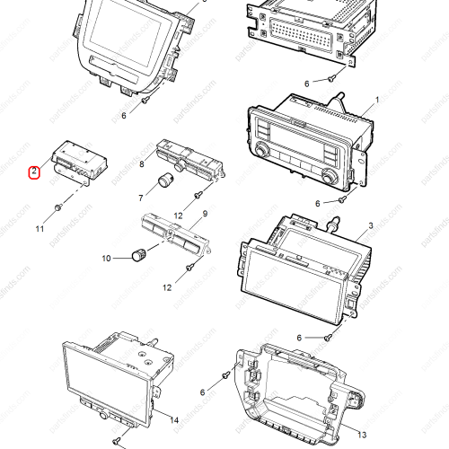 MG Communication control unit OEM 10454959 FOR  MG ZS