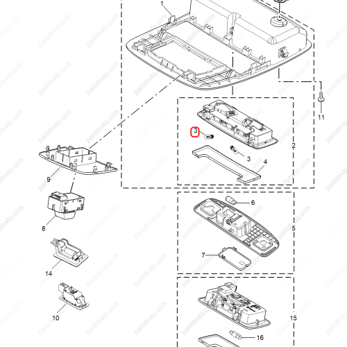 MG Light bulb OEM 10310124 FOR  MG ZS MG6 MG5 MG HS MG GT RX5