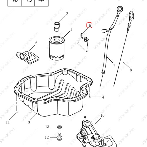 GEELY Oil nozzle OEM 1033006500 / 1016050408 FOR  Emgrand GT