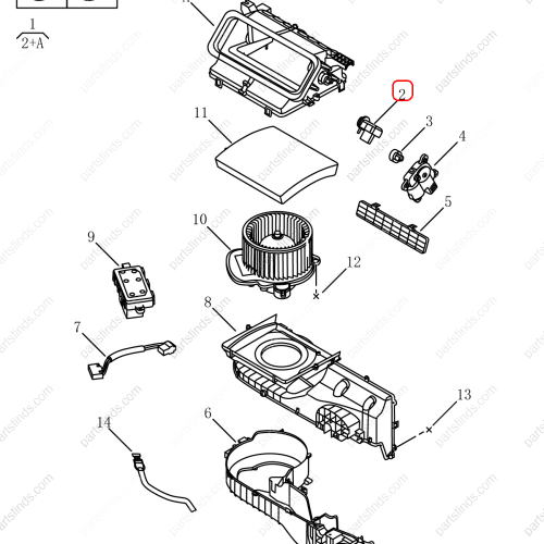 GEELY Air quality sensor OEM 8022028500 / 6600163879 FOR  Tugella