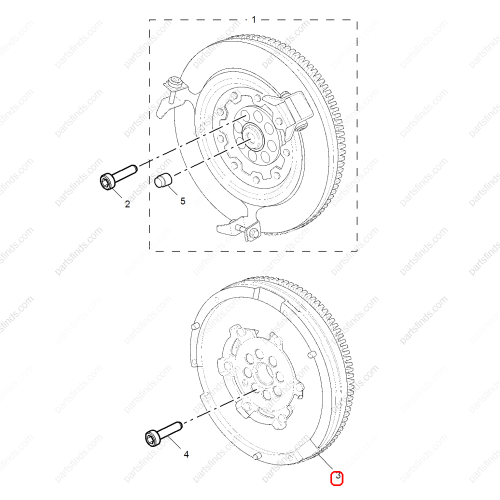 MG Flywheel OEM 10128327 FOR  MG6