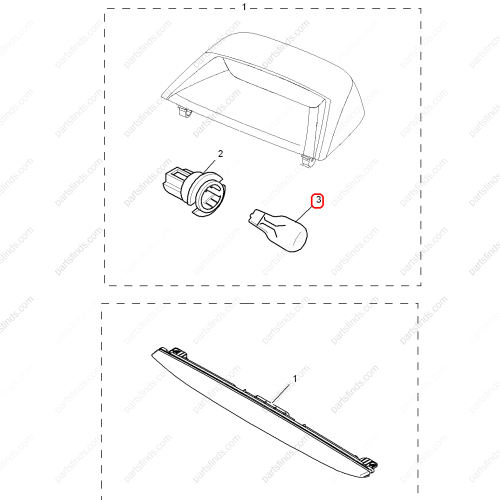 MG Light bulb OEM 10029515 FOR  MG350 MG5