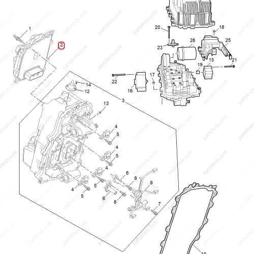 MG Transmission Control Unit OEM 10286259 FOR