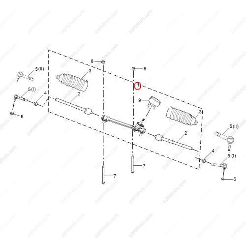 MG Steering gear OEM 10180850 FOR  MG6 MG GT