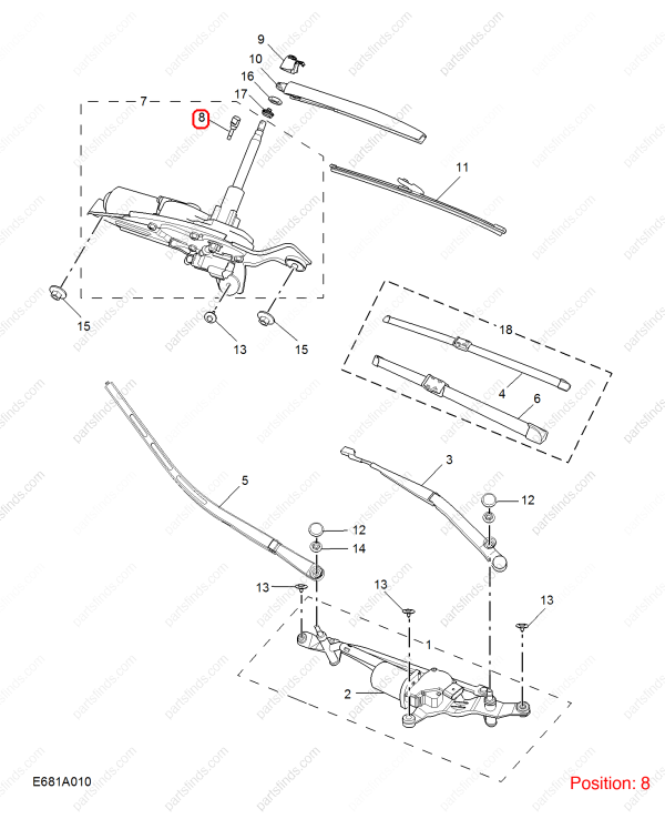 MG Washer Nozzle Hose Line OEM 10166661 FOR MG ZS RX5 MG GS