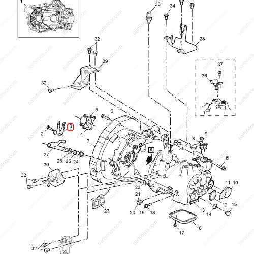 MG Clutch release fork OEM 10004222 FOR  MG550 MG350 MG6 MG750