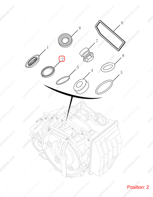 GEELY Oil seal OEM 3045503600R FOR Emgrand GT Emgrand X7 Sport