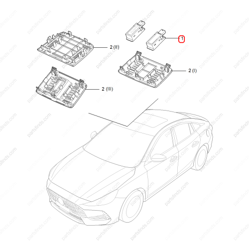 MG Microphone OEM 10590294 FOR  MG550 MG ZS RX8 MG6 MG3 MG5 MG HS MG GT RX5 MG GS MG3 Xross