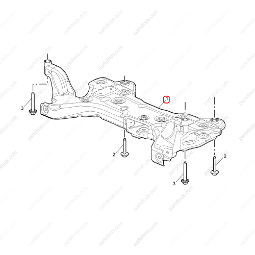 MG Front axle OEM 11790999 FOR  MG5