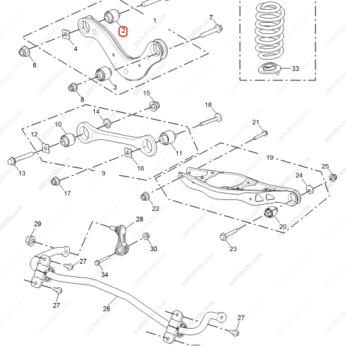 MG Control Arm Bushing OEM 10171443 FOR  MG6