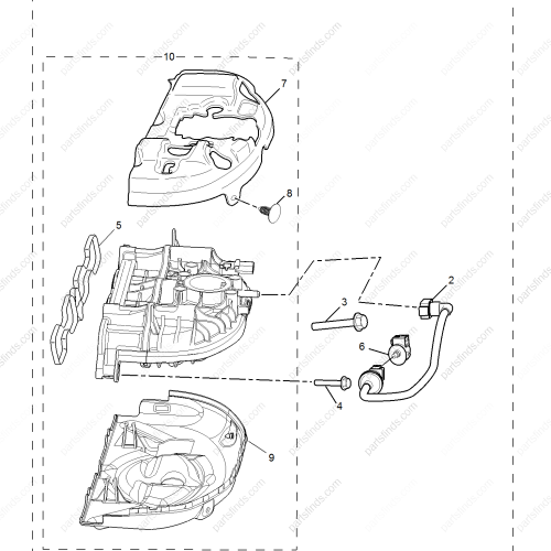 MG Intake manifold OEM 10445852 FOR  RX5