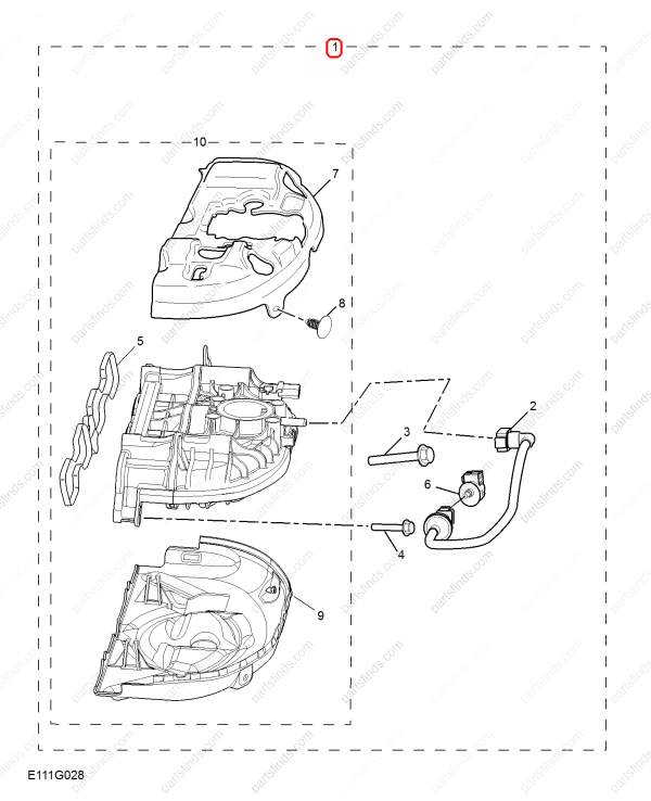 MG Intake manifold OEM 10445852 FOR RX5