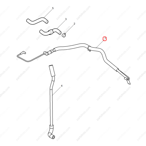 MG Ventilation duct OEM 10111083 FOR  MG550 MG6