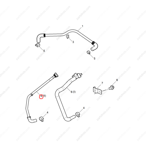 MG Ventilation duct OEM 10476569 FOR  MG5