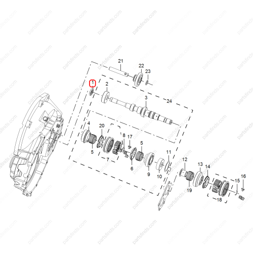 MG Transmission oil seal OEM 10064807 FOR  MG ZS MG350 MG3 MG5 MG3 Xross