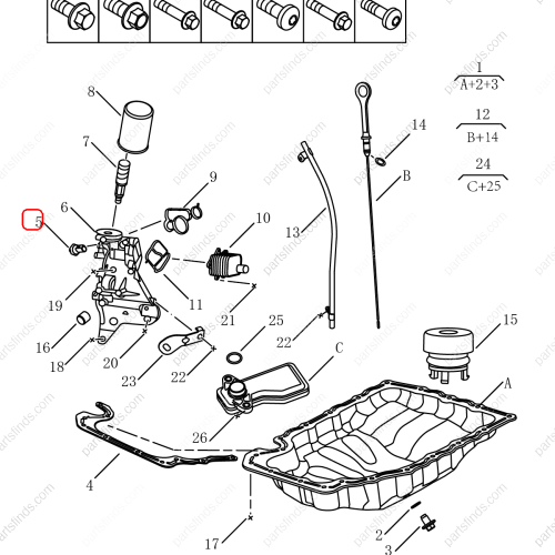 GEELY Engine oil pressure sensor OEM 1056005600 / 1016054013 FOR  OKAVANGO Emgrand X7 Sport