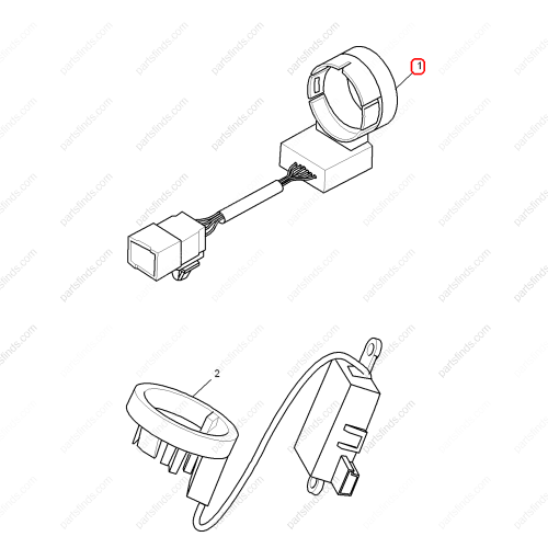 MG Key induction coil OEM 10099080 FOR  MG GS