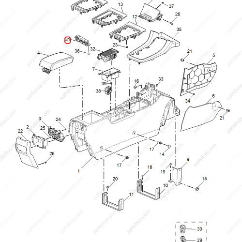 MG Multifunction switch OEM 10484055 FOR  MG6